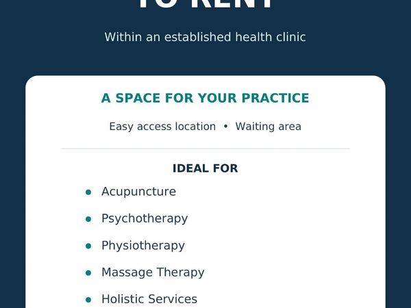 Therapy Room to Rent - Main image