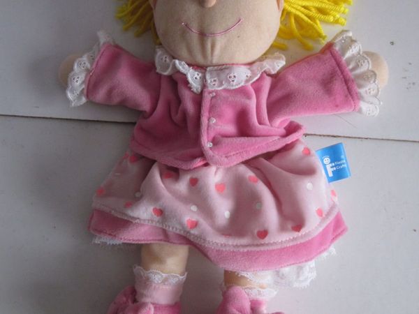 Fiesta Crafts  Tellatale Girl Hand Puppet - Main image