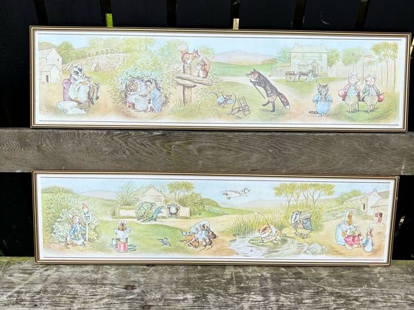 Vintage Beatrix Potter and Peter Rabbit prints - Main image