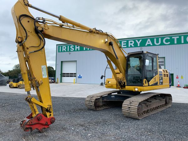 2016 KOMATSU PC210 EXCAVATOR FOR AUCTION - NAAS - Main image