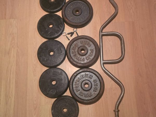Weights barbell 70kg - Main image