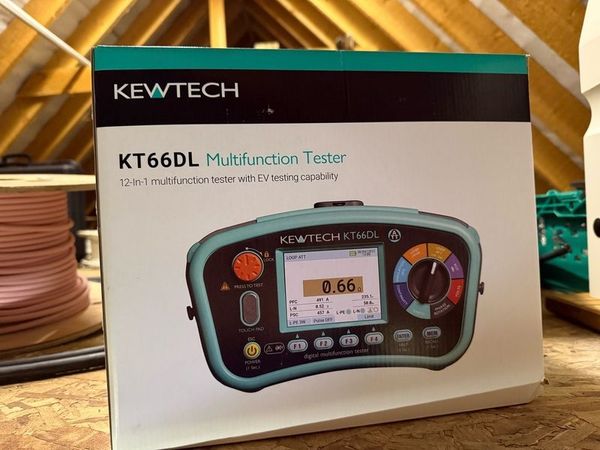 Kewtech multifunction tester KT66DL - Main image
