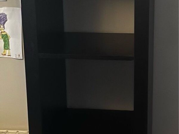 2 x IKEA EXPEDIT 1×5 Matching Shelving Units - Main image