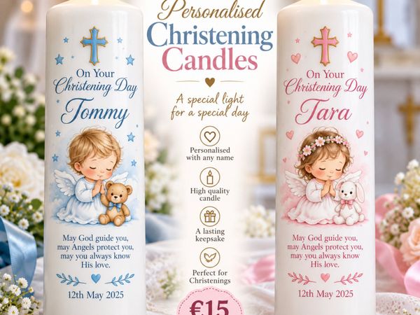 Personalised candles, pjs, prints, hospital sets - Main image