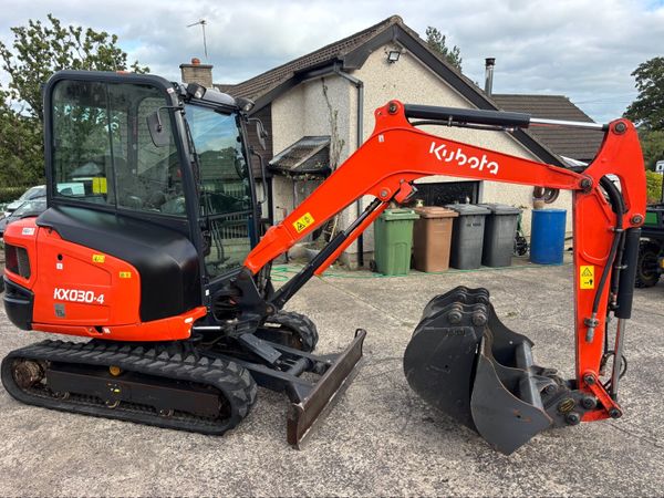 2021,KUBOTA KX 030-4 low hours - Main image