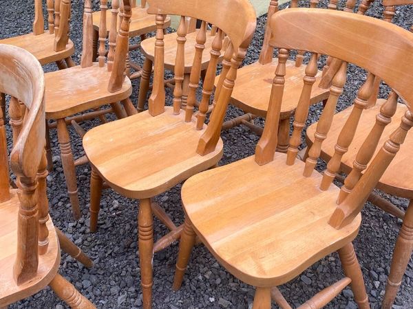 Antique kitchen chairs - Main image