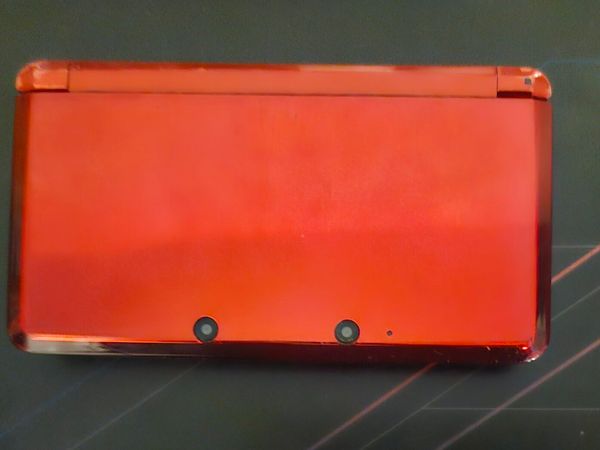 Red modded 3ds - Main image