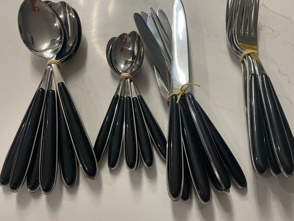 Napoli 18/8 stainless steel cutlery -24 piece + - Main image