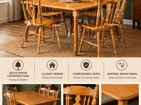 Kitchen Table + 4 Chairs - Main image