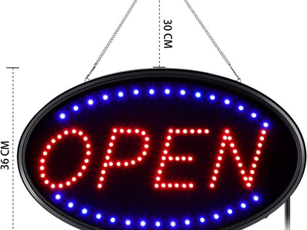 Open Sign LED Electric Advertising Light Board - Main image