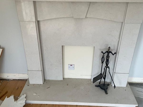 Marble Fireplace Mantle & Surround - Main image