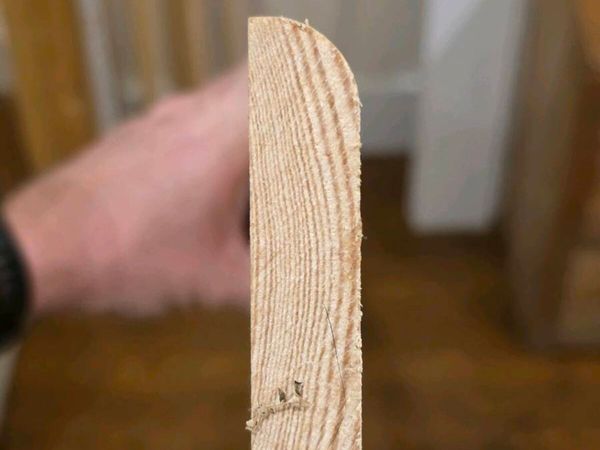 Cheshire Mouldings TM1058 Pine Bullnose Architrave - Main image