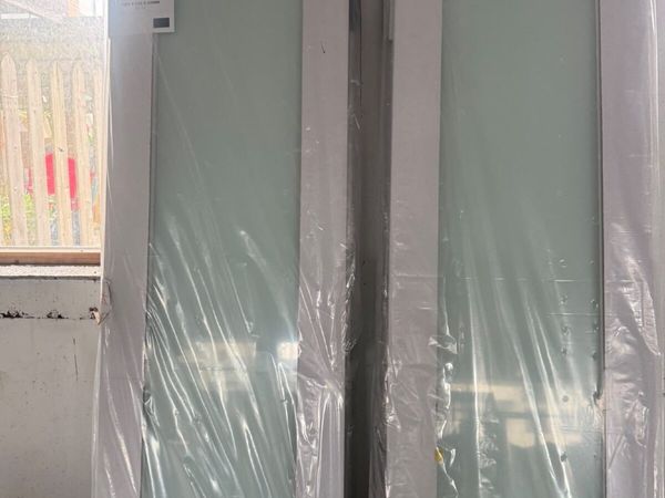 Cheshire pre glazed white panel doors - Main image