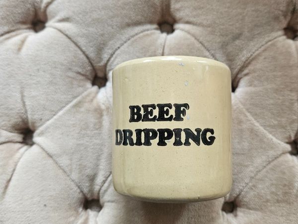 Vintage Retro Beef Dripping Pot - Main image
