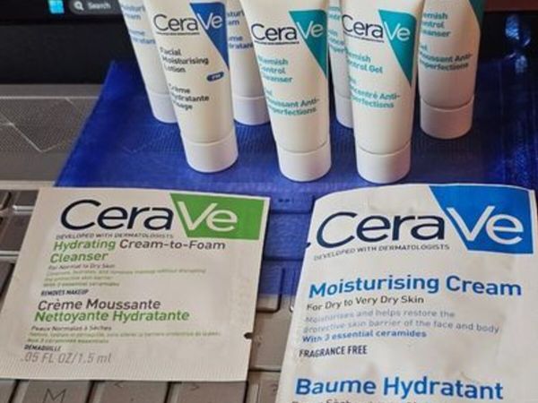 CeraV Facial Cream Samples 37mls NEW - Main image