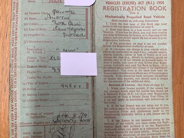 Vintage Mini Taxbook - Main image