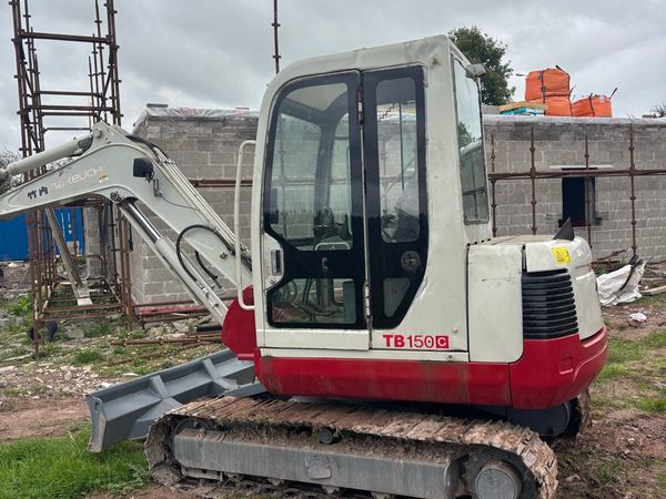 Takeuchi TB150C 5-Ton Excavator - Main image