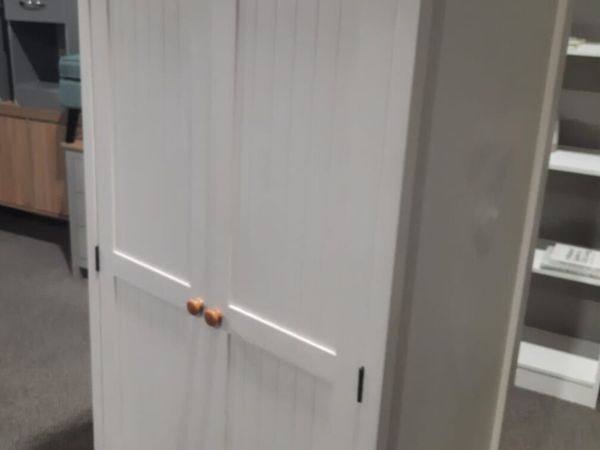 Shop display cream solid wood wardrobe - Main image