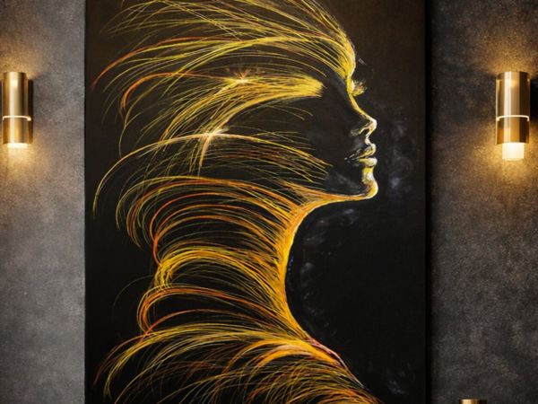 Acrylic painting on canvas - Main image