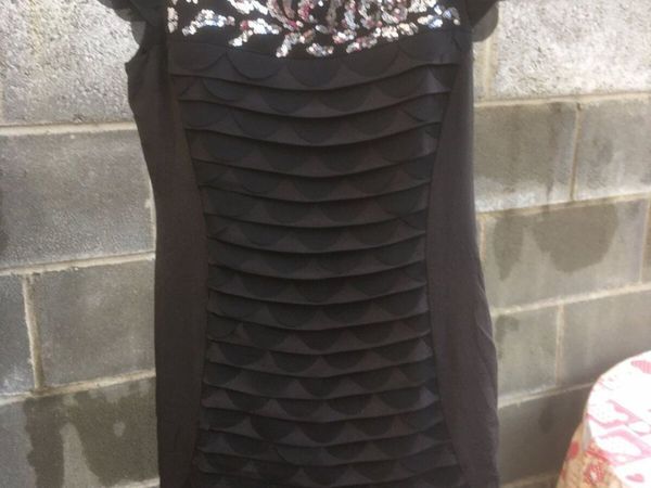 Designer Fee G Dress, Size 10, Black - Main image