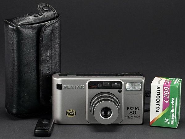 Mint PENTAX ESPIO 80 ZOOM Point & Shoot 35mm Film - Main image