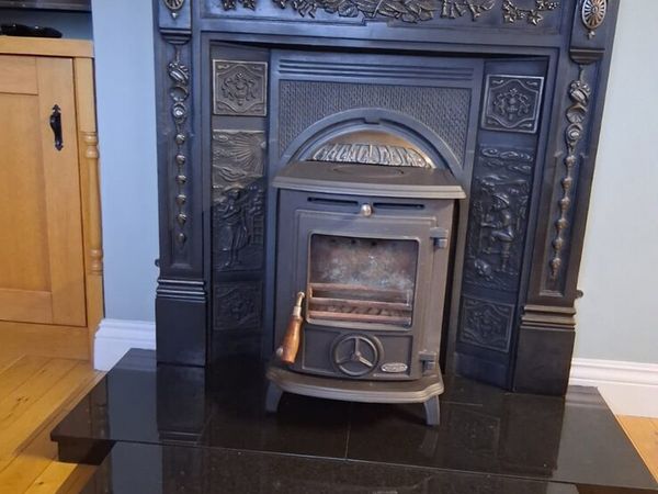 Stove back surround and granite piece - Main image