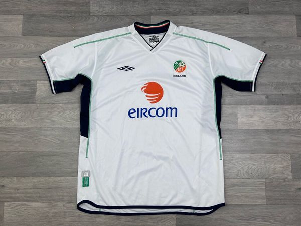 Vintage 2002 Ireland Away Jersey Shirt Mens XL - Main image