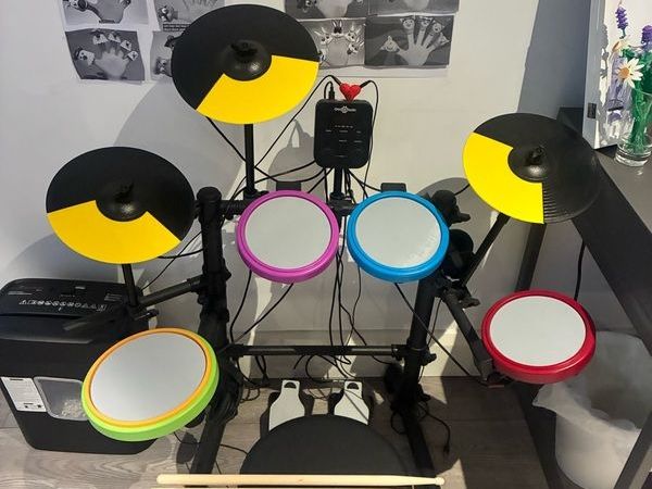 Kids Junior Electronic Drum Kit - Main image