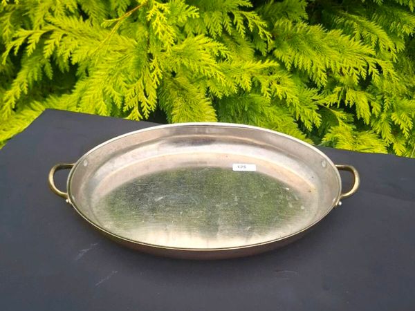 2 person copper oven plate - Main image