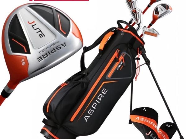 NEW Age 9-12 Junior Golf Clubs Set Skymax Aspire - Main image