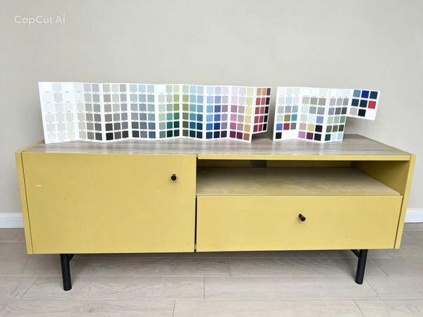 Custom coloured TV unit with delivery! - Main image