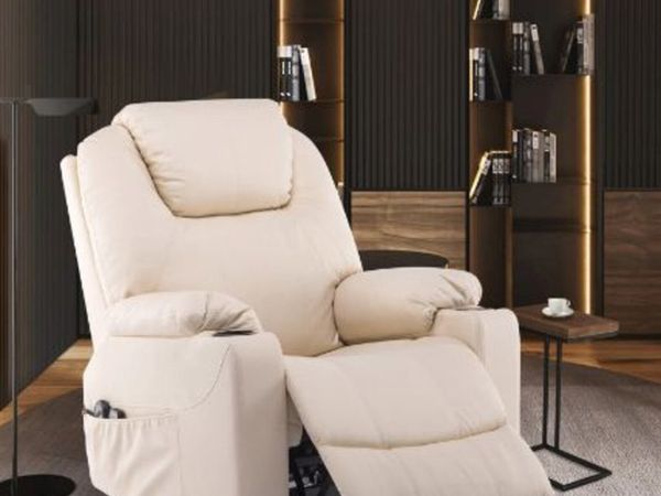 Electric Massage Recliner Chair – Heat & Vibration - Main image