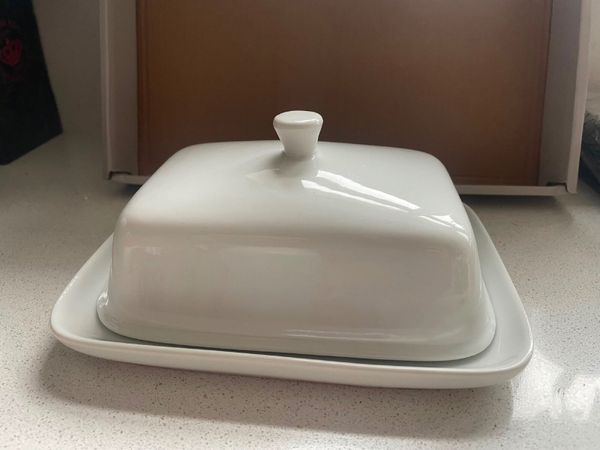 White Butter Dish - Main image
