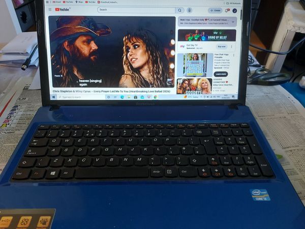 Lenovo G580 Laptop Model 20157, 8GB RAM, 500GB HDD - Main image