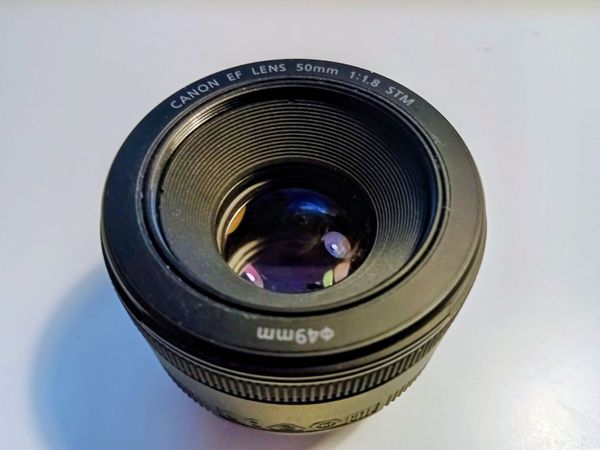 Canon EF 50mm 1.8 STM Lens - Main image