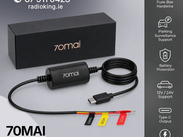 70mai Hardwire Kit UP03 - Main image