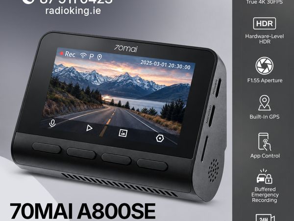 70mai A800SE 4K Dash Cam - Main image