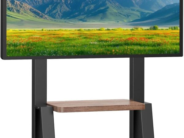 Mobile TV Floor Stand on Wheels for Most - Main image