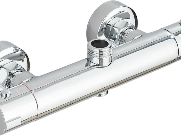 Thermostatic Shower Mixer Bar 2 Outlet Wall - Main image