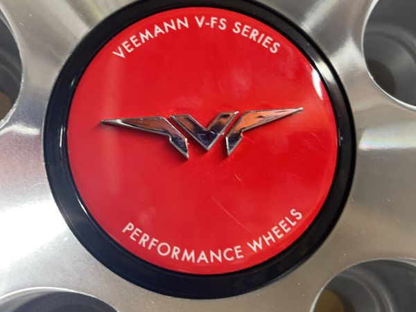 Upgrade to coloured veemann caps www.fkalloys.ie - Main image