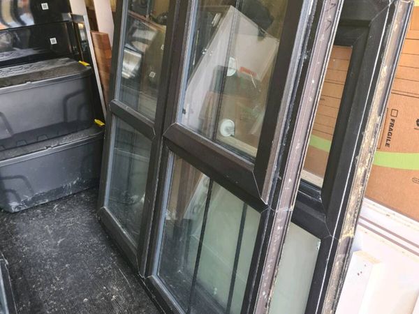 Black double glazed windows - Main image