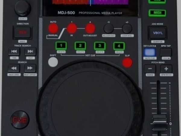 2 x Gemini MDJ-500 Professional USB Media Player - Main image