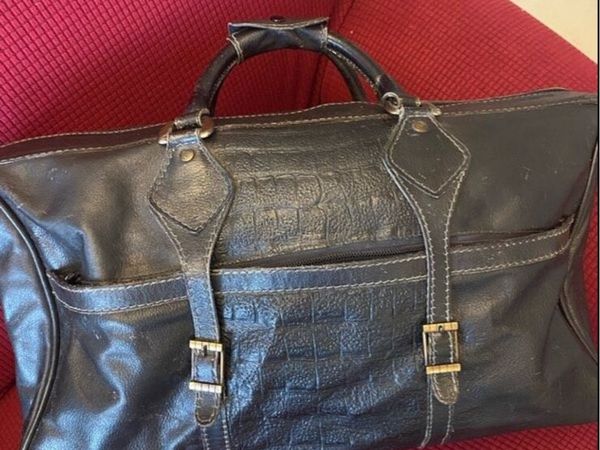 Large Leather Hold All - Main image