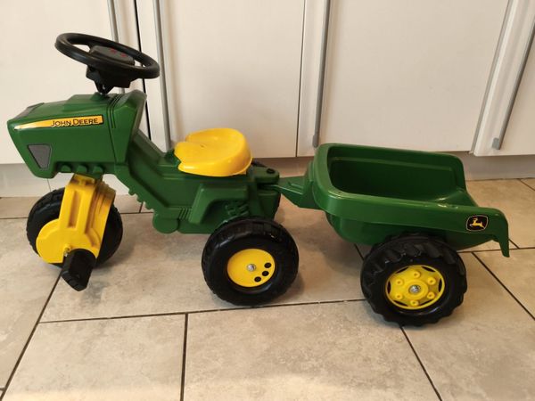 Rolly John Deere Tractor & Trailer - Main image