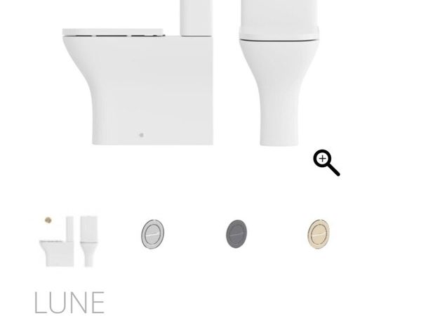 Comfort height toilet (Half Price) - Main image