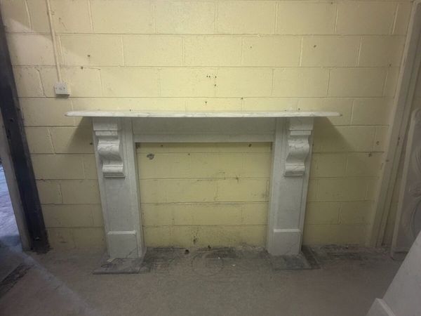 Antique victorian fireplace - Main image
