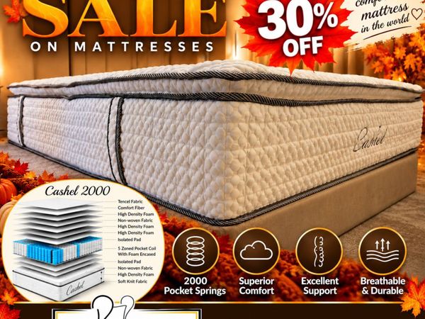 🍂 AUTUMN SALE – 30% OFF 🍂  Luxury mattress - Main image