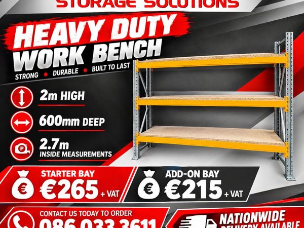 Heavy duty longspan shelving - Main image