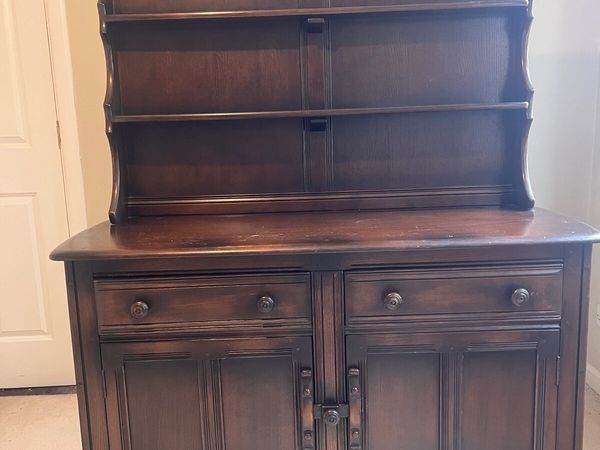 Genuine Vintage Ercol Old Colonial Welsh Dresser - Main image