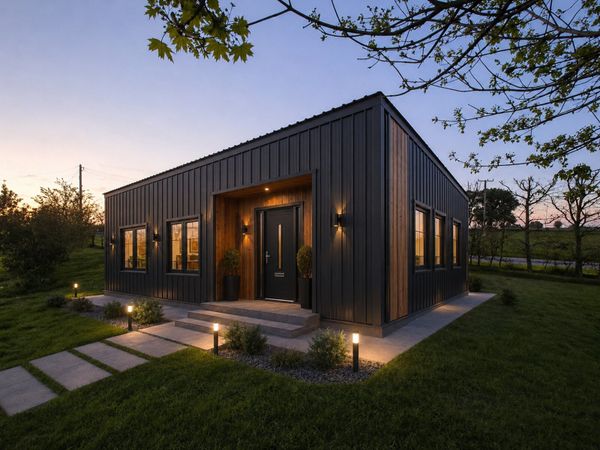 3 bed steel frame cabin - Main image